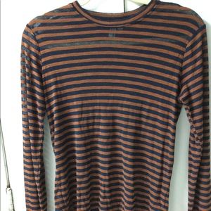 & Other Stories long-sleeved striped shirt size small
